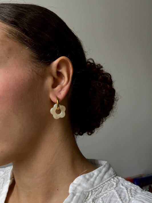 Boucles d'oreilles à fleur Produit