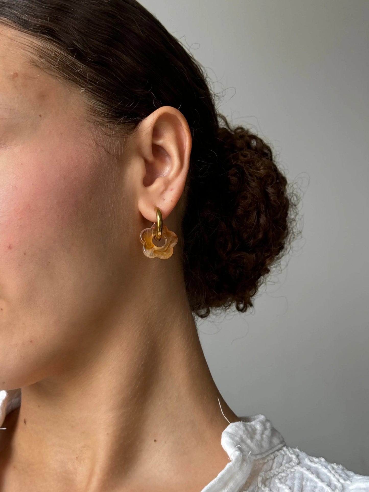 Boucles d'oreilles à fleur Produit